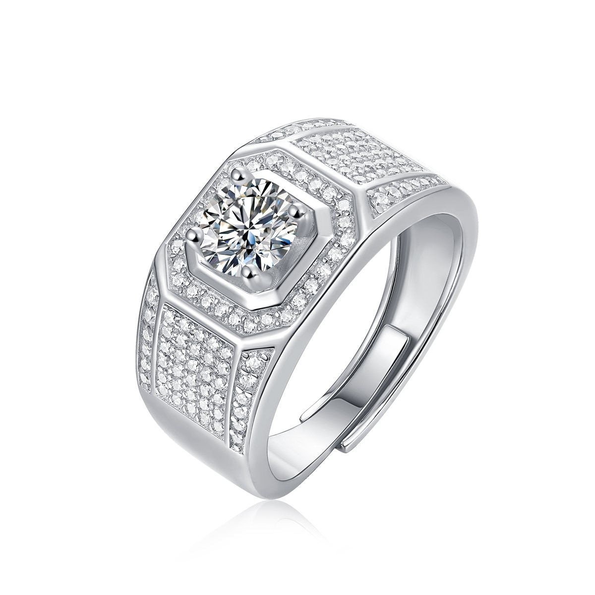 1 Carat Unique Me Ring Lab Diamond & 925 Silver
