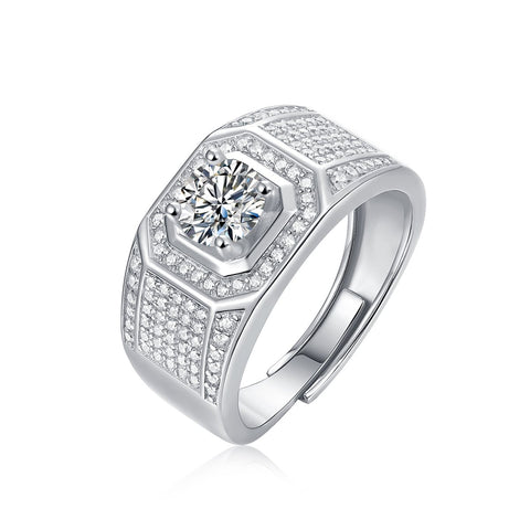 1 Carat Unique Me Ring Lab Diamond & 925 Silver
