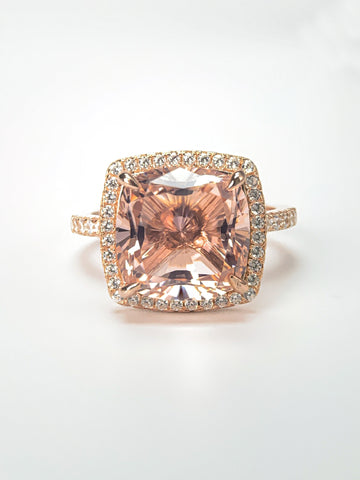Blush Crush Lab-Created Dimond Ring
