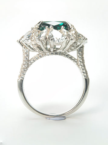 Enchanted Nights Lab-Created Emerald Ring
