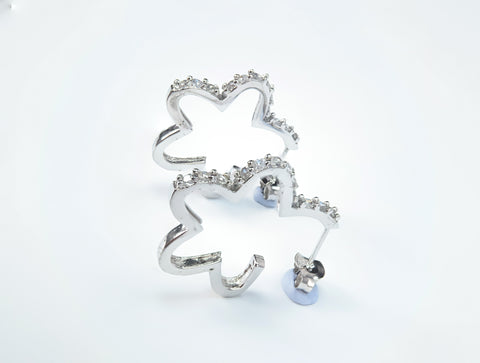 Star 925 Silver Earrings