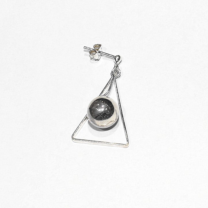 Twisted Hoops 925 Silver Earrings